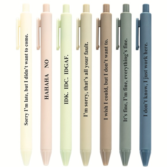 Novelty Pens (Set of 12) - Picture 2 of 3